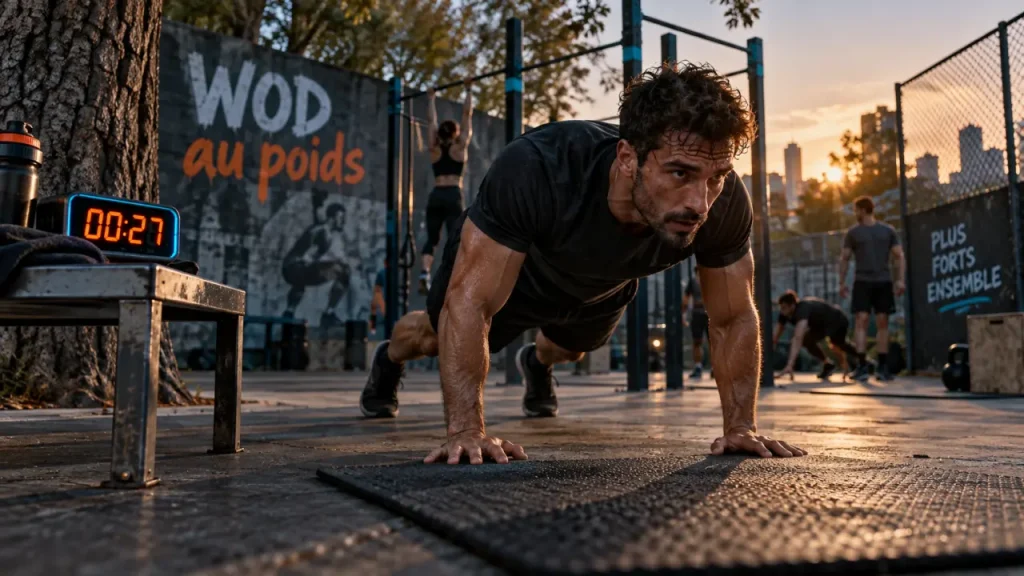 WOD au poids du corps : 4 formats sans matériel pour gérer l’intensité et progresser
