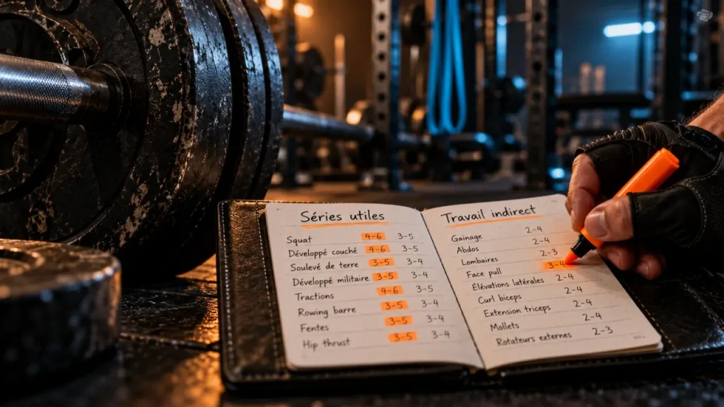 Combien de séries par muscle ? Les repères par niveau et les signes qu’il faut réduire