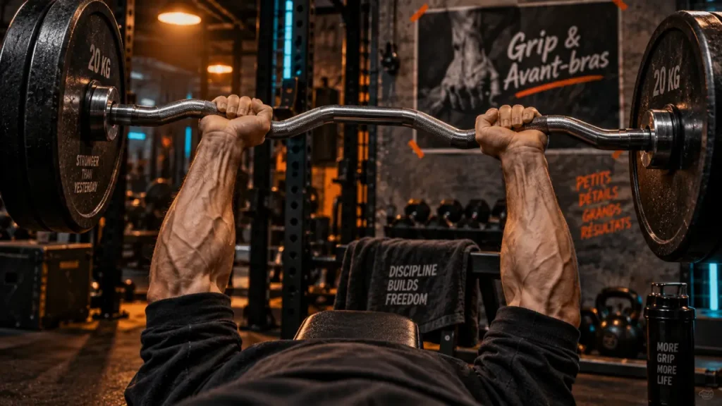 Muscler ses avant-bras : les exercices qui renforcent la poigne sans surcharger les poignets