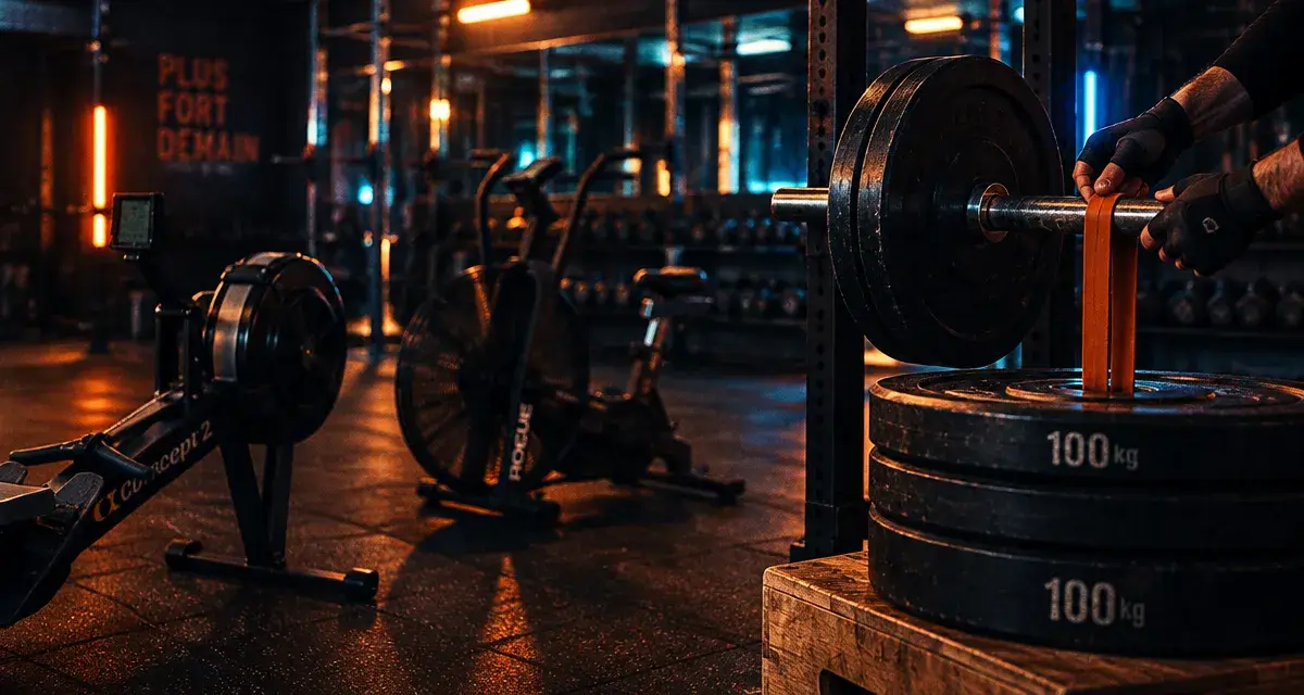 Echauffement avant muscu en salle : 3 phases avant chaque charge