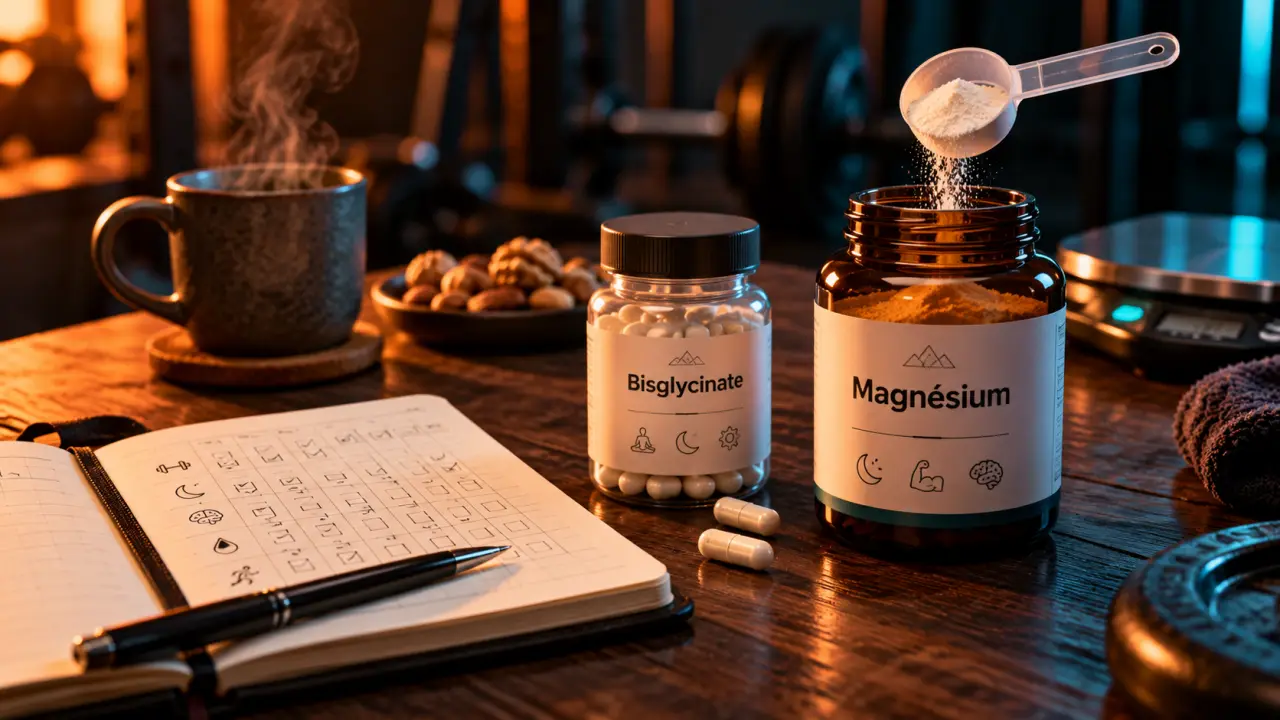 Meilleur magnesium contre stress : bisglycinate