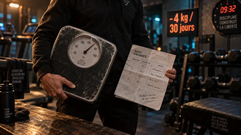 Perdre 4 kg en 1 mois : le déficit calorique modéré plutôt que la restriction brutale