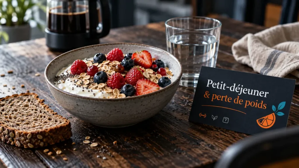 Petit déjeuner équilibré pour la perte de poids : 4 menus pour tenir jusqu’au déjeuner