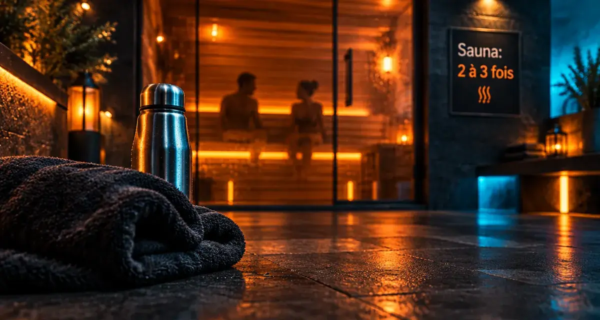 Sauna combien de fois par semaine : guide débutant, 2 à 3 fois